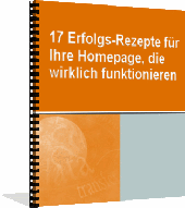 erfolgsrezepte fuer die webseite