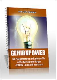 Gratis eBook: Effektiv, schneller, besser Lernen lernen